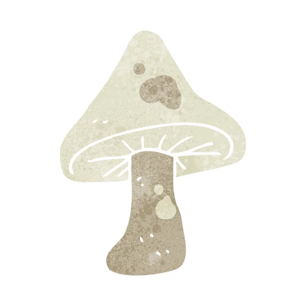 复古卡通蘑菇 — 图库矢量图片