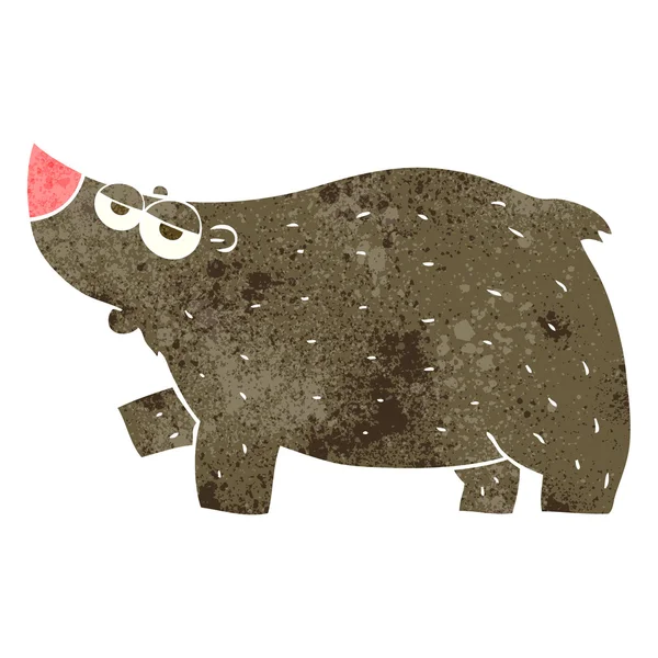 Retro kreskówka niedźwiedź — Wektor stockowy
