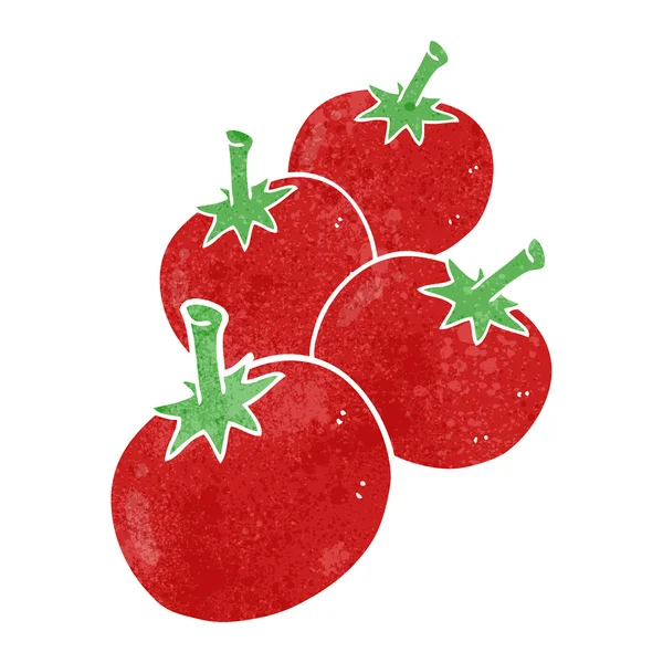 Tomate de dibujos animados retro — Vector de stock