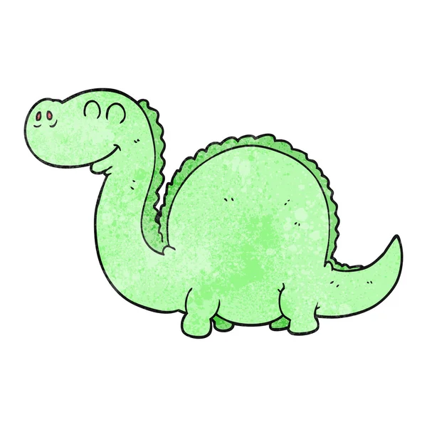 Getextureerde cartoon dinosaur — Stockvector