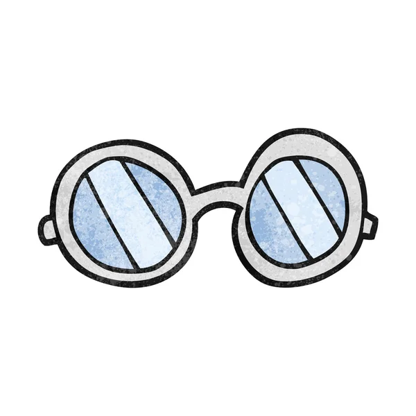 Getextureerde cartoon bril — Stockvector