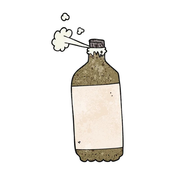 Getextureerde cartoon bruisen van cola — Stockvector