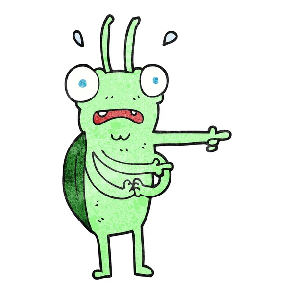 Bug ελαστικοποιημένων κινουμένων σχεδίων — Διανυσματικό Αρχείο