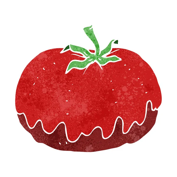 Pomidor z kreskówki retro — Wektor stockowy
