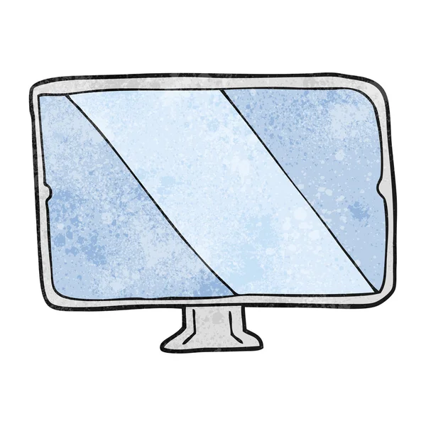 Textured cartoon screen — Stock Vector