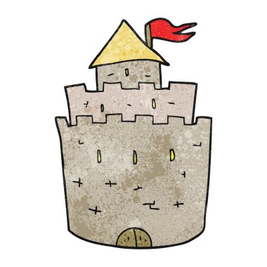 dokulu karikatür Kalesi