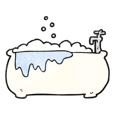 dokulu çizgi film banyosu