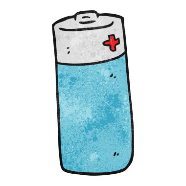 dokulu karikatür pil