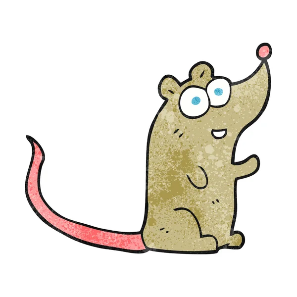纹理的卡通老鼠 — 图库矢量图片