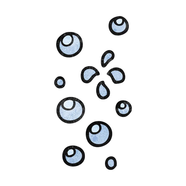 Getextureerde cartoon bubbels — Stockvector