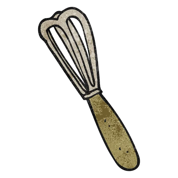 Textured cartoon whisk — Stock Vector