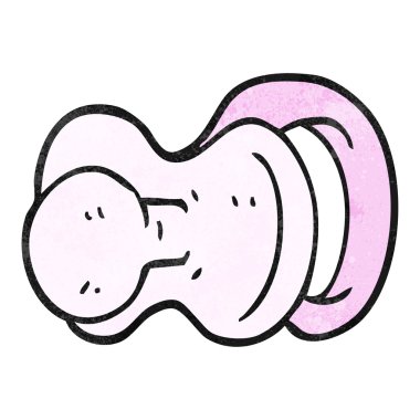 dokulu karikatür emzik 