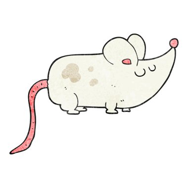 sevimli dokulu çizgi fare