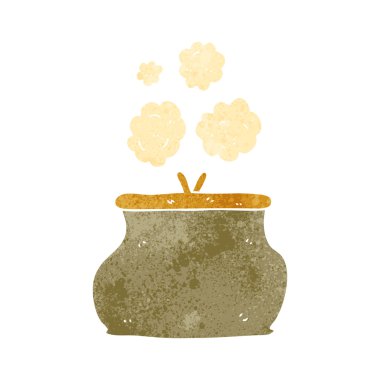 Retro karikatür çanta