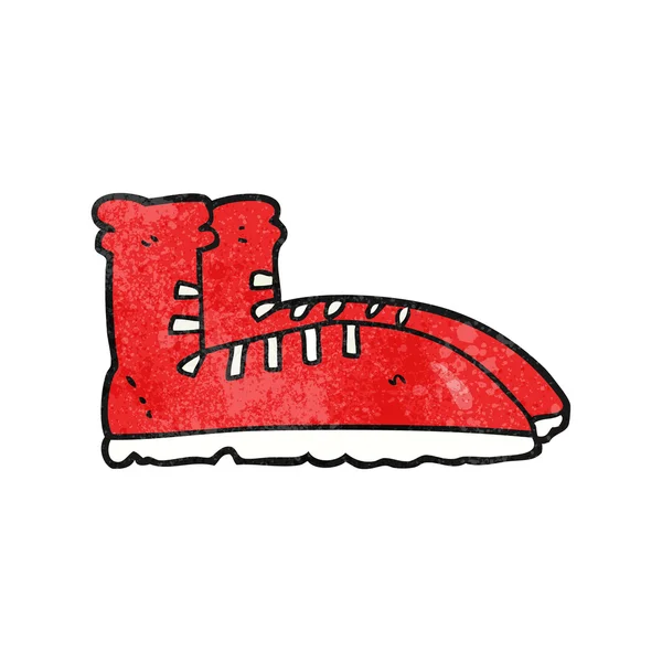 Botas de desenhos animados texturizados — Vetor de Stock