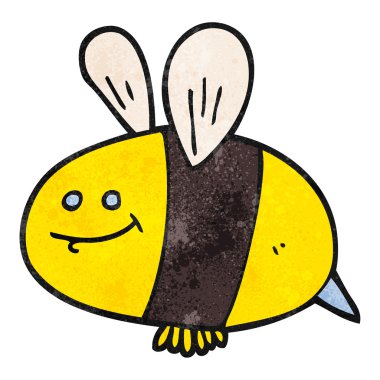 dokulu karikatür arı