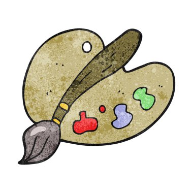 dokulu karikatür sanatçısı paleti