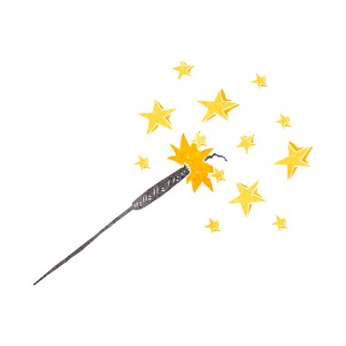 Retro karikatür maytap