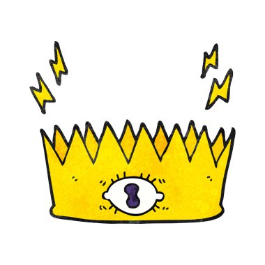 dokulu çizgi film sihirli taç