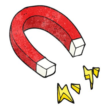 dokulu karikatür mıknatıs