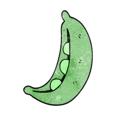 dokulu karikatür bezelye