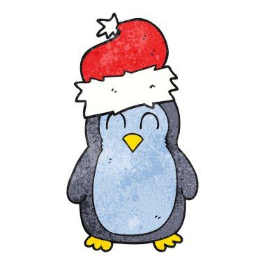 dokulu karikatür penguen