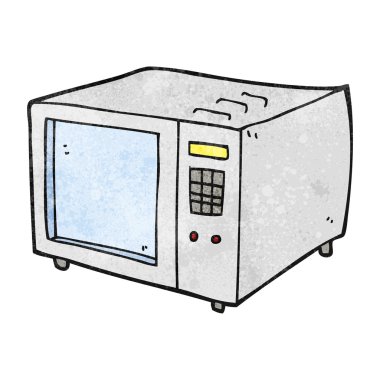 dokulu karikatür mikrodalga