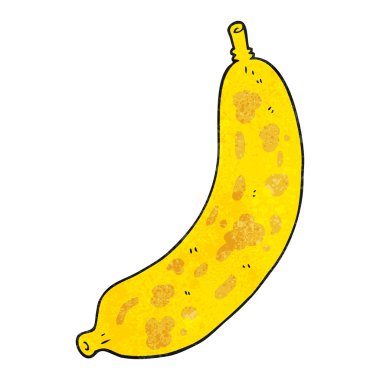 dokulu karikatür muz