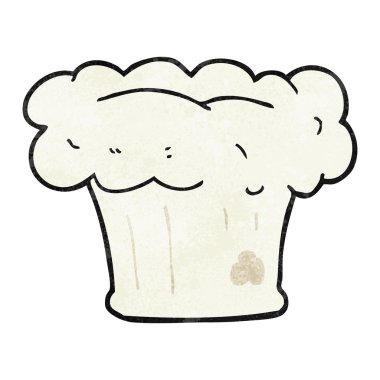 dokulu karikatür Fırıncılar şapka