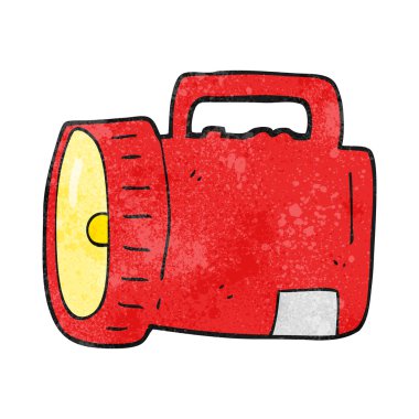 dokulu karikatür meşale