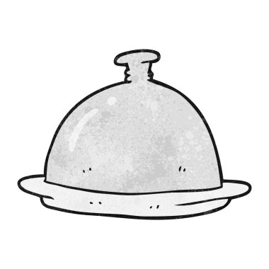 dokulu karikatür yemek servisi