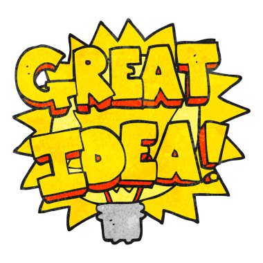 dokulu çizgi film harika bir fikir! sembol