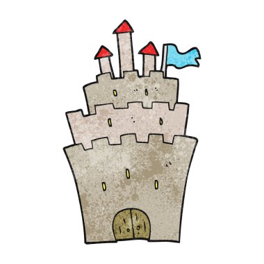 dokulu karikatür Kalesi