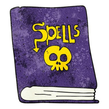 dokulu karikatür büyü kitabı