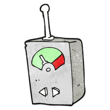 dokulu karikatür bilimsel ekipman