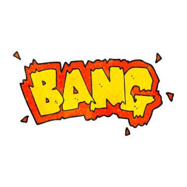 dokulu karikatür patlama