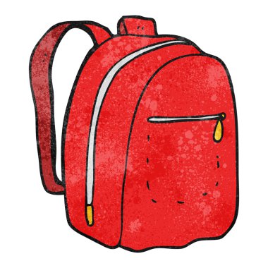 dokulu çizgi film sırt çantası