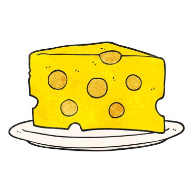 dokulu karikatür peynir