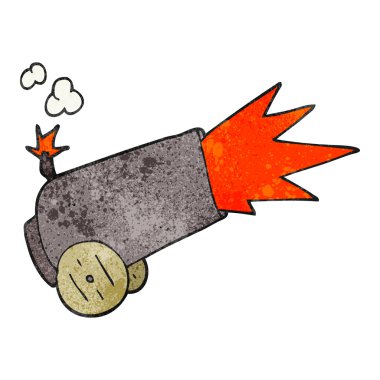 dokulu karikatür topu ateş