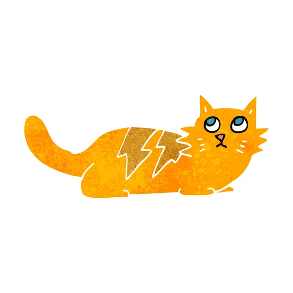 Ретро-мультфільм кішка — стоковий вектор