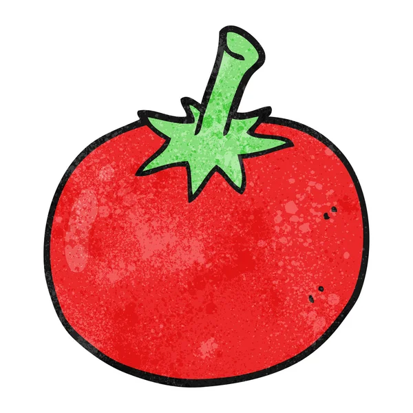 Tomate dessin animé texturé — Image vectorielle