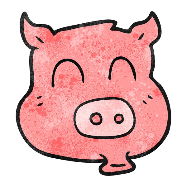 Текстурированная свинья — стоковый вектор
