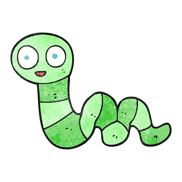 Serpent dessin animé texturé — Image vectorielle