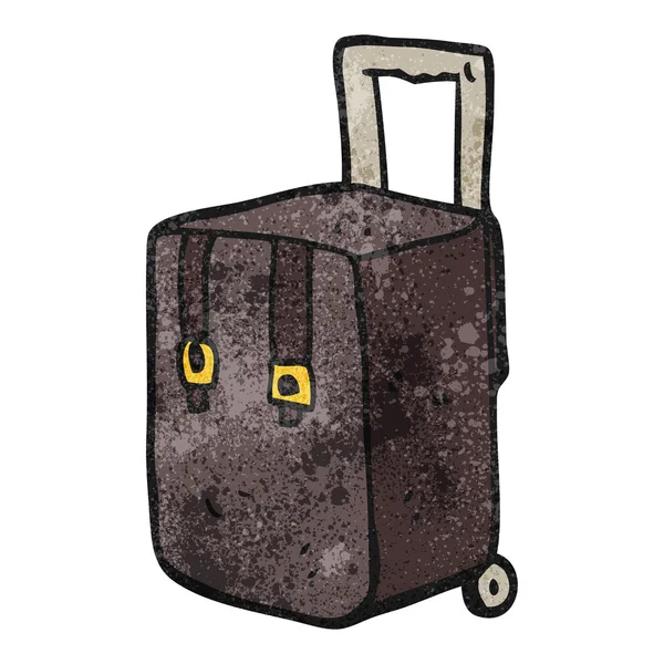 Getextureerde cartoon Bagage — Stockvector