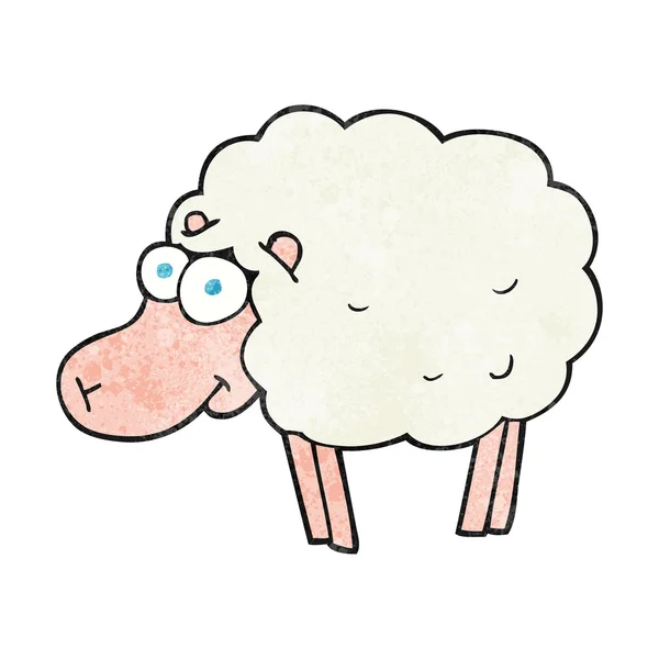Komickou texturou ovce — Stockový vektor