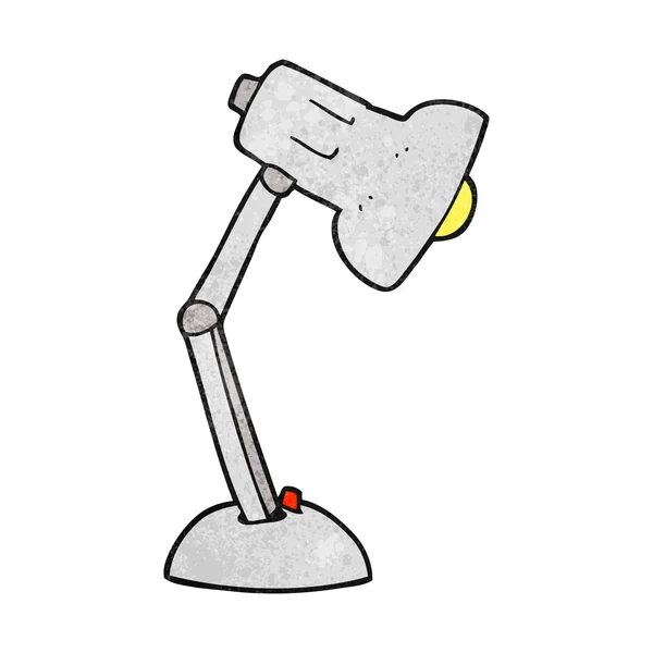 Lampe de bureau de dessin animé texturé — Image vectorielle