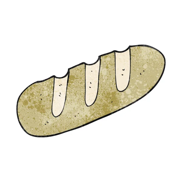 Dekorativní kreslená bochník chleba — Stockový vektor