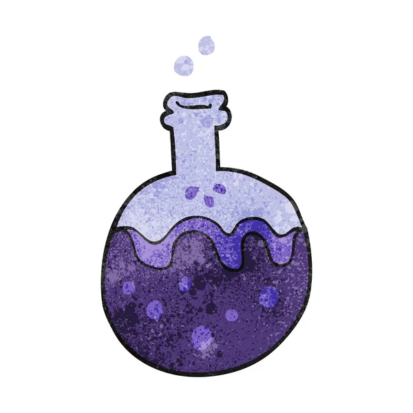 Potion magique de dessin animé texturé — Image vectorielle