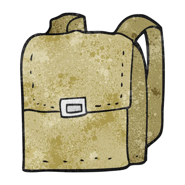 Texturierte Cartoon-Tasche — Stockvektor