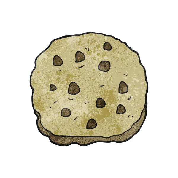 Cookie dessin animé texturé — Image vectorielle